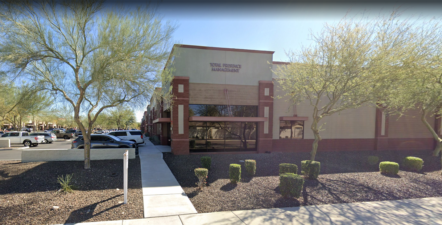Total Presence Management office building in Peoria, Arizona